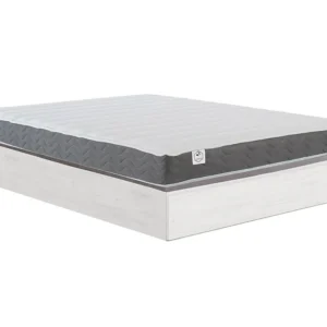 Conjunto 140x190 cm sommier com arrumação e gaveta + colchão HD memória 3D HEAVEN DREAMEA