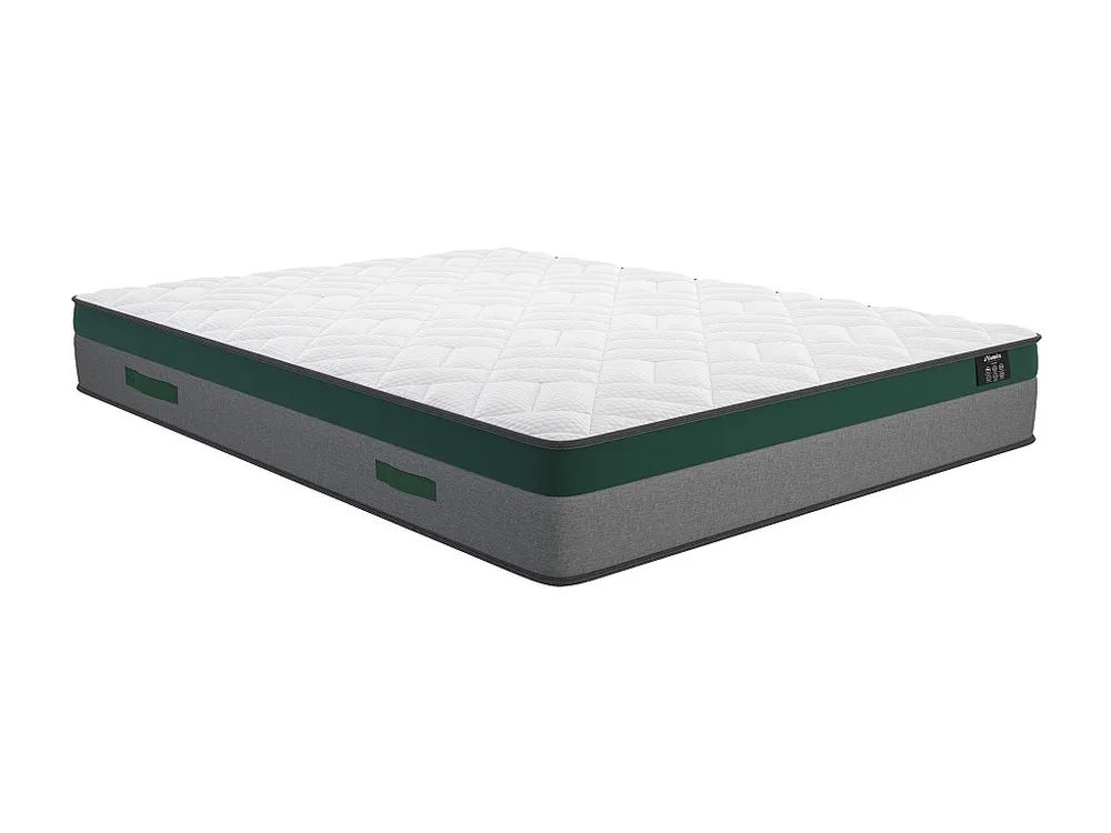 Conjunto 140x190 cm sommier com arrumação e gaveta + colchão de molas - PRESTIGE de YSMÉE