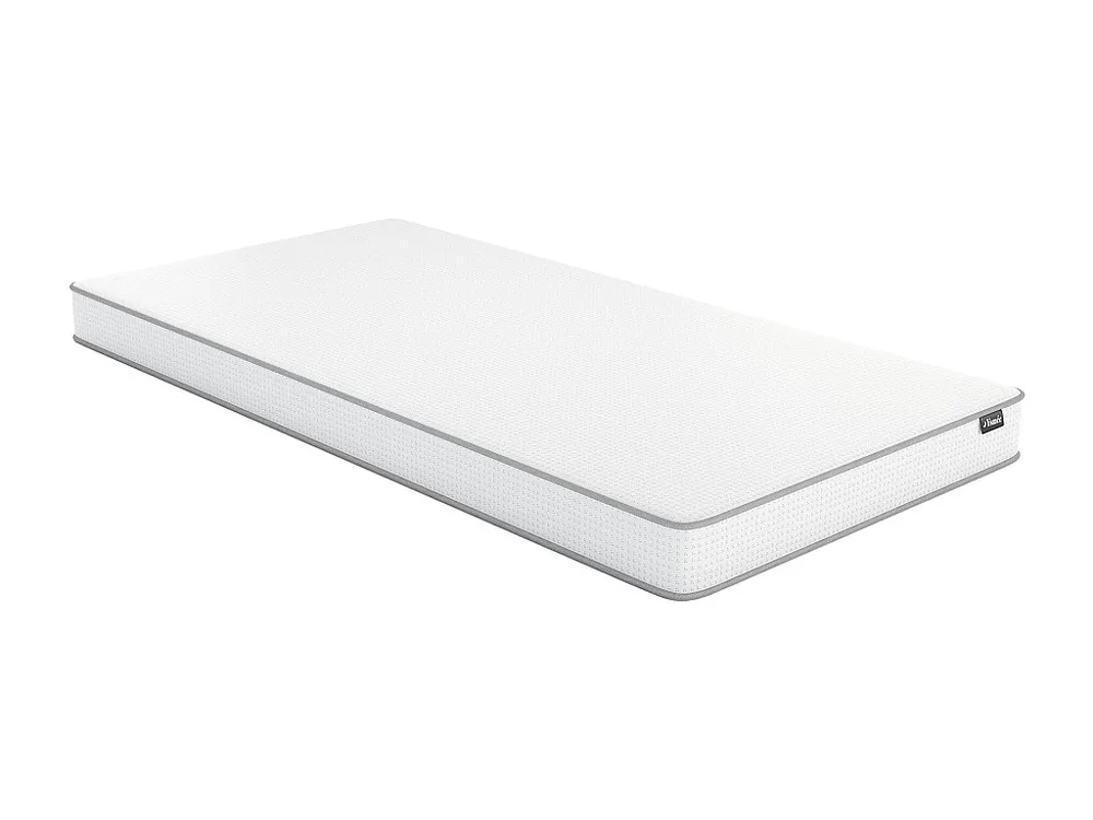 Conjunto 90x190 sommier arrumação branco + colchão espuma esp. 12 cm ASTYANAX II de YSMÉE