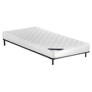 Estrado de ripas e colchão de espuma DANAE - 15 cm esp. - 90 x 190 cm