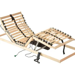 Estrado de ripas elétrico com 28 ripas 7 zonas 90x200 cm