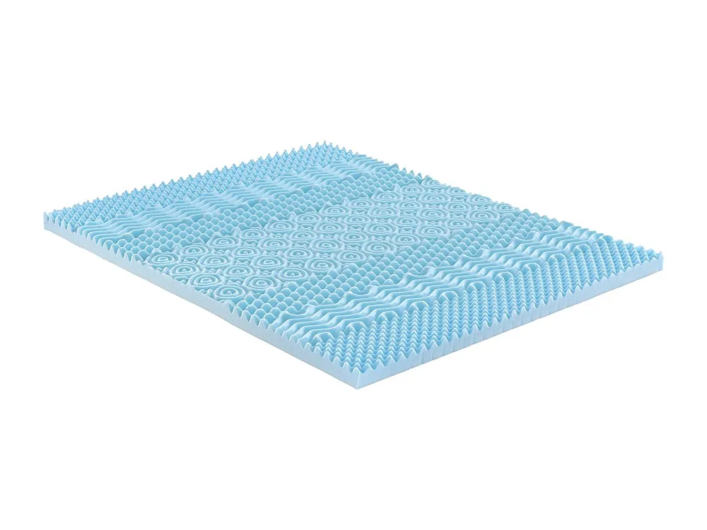 Sobercolchão 180x200 cm memória forma 7 zonas refrescantes esp. 5 cm VENARI de YSMÉE