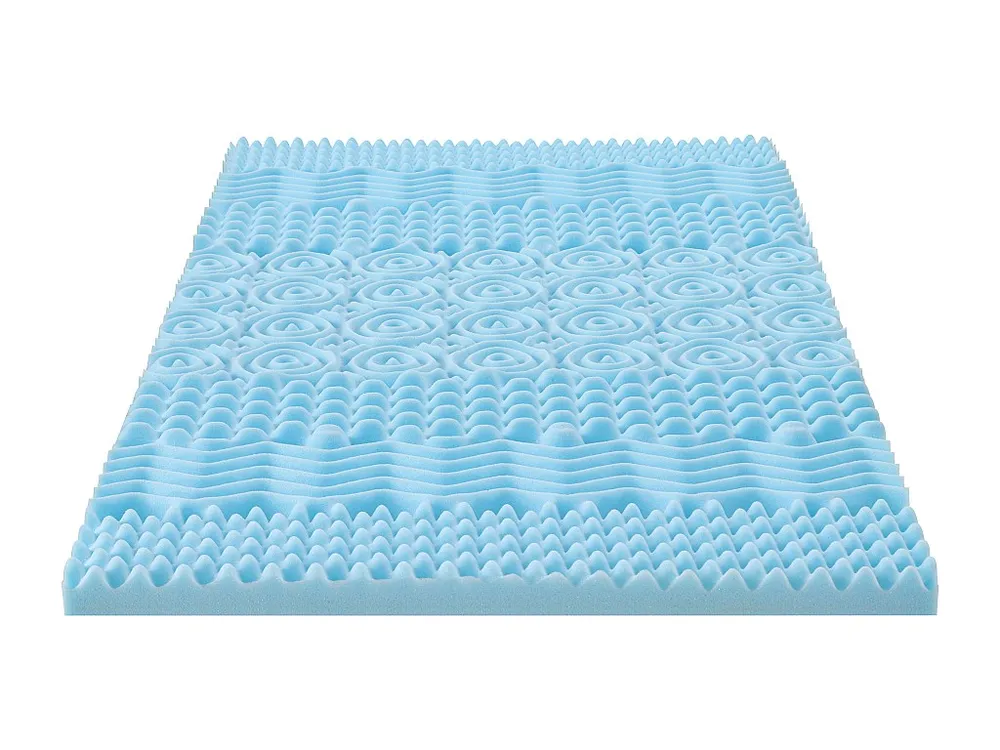 Sobercolchão 180x200 cm memória forma 7 zonas refrescantes esp. 5 cm VENARI de YSMÉE