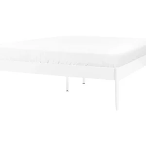 Sommier de casal em metálico branco 140 x 200 cm VAURS
