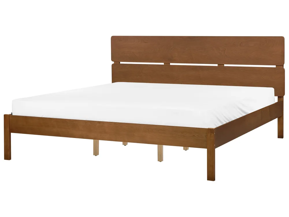 Wooden EU Super King Size Bed Light BOISSET