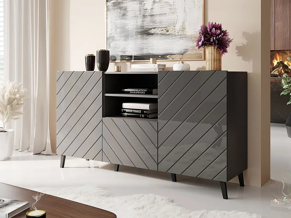 Cama Baú Cómoda Charlotte 143, Com gavetas e portas, Número de gavetas: 1