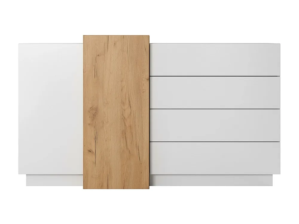 Cômoda Organizadora Comoda 3D COD160 2D4D 160x45x94 Branco