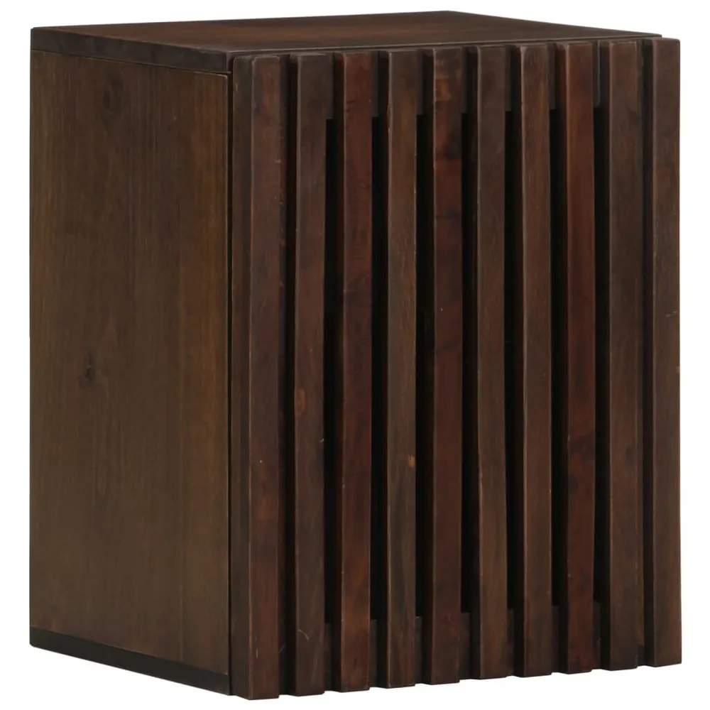Conjunto Completo Armário de parede para casa de banho mangueira maciç castanho