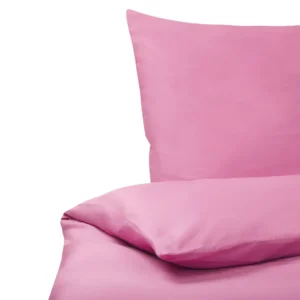 Conjunto de capas de edredão em algodão acetinado rosa 155 x 220 cm HARMONRIDGE - Impermeável