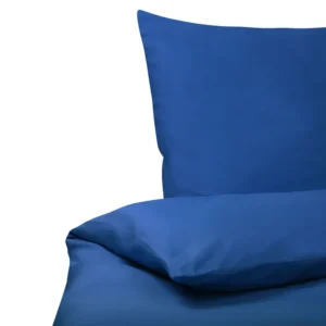 Conjunto Completo de Cama Conjunto de capas edredão em algodão acetinado azul sombrio 135 x 200 cm HARMONRIDGE