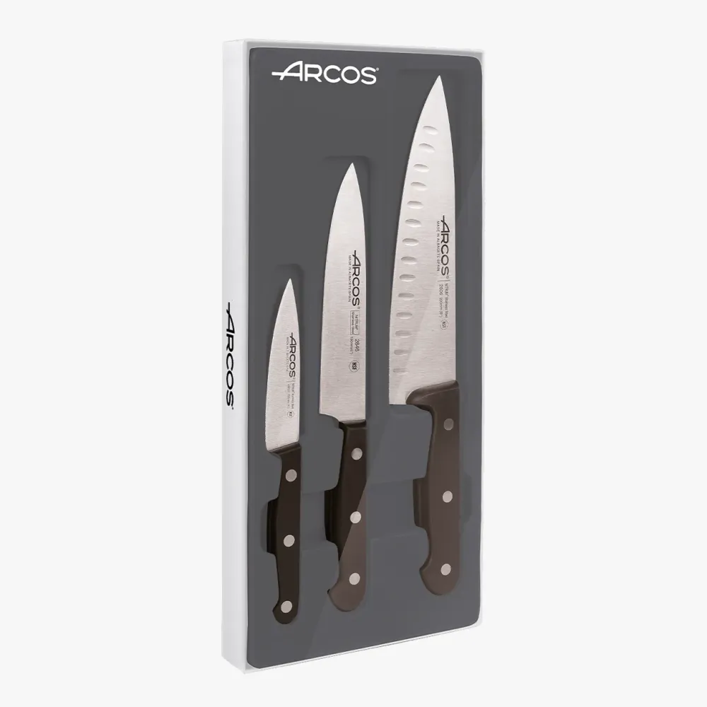 Conjunto de facas de cozinha, Série Para todos 200 mm 150 mm 100 mm