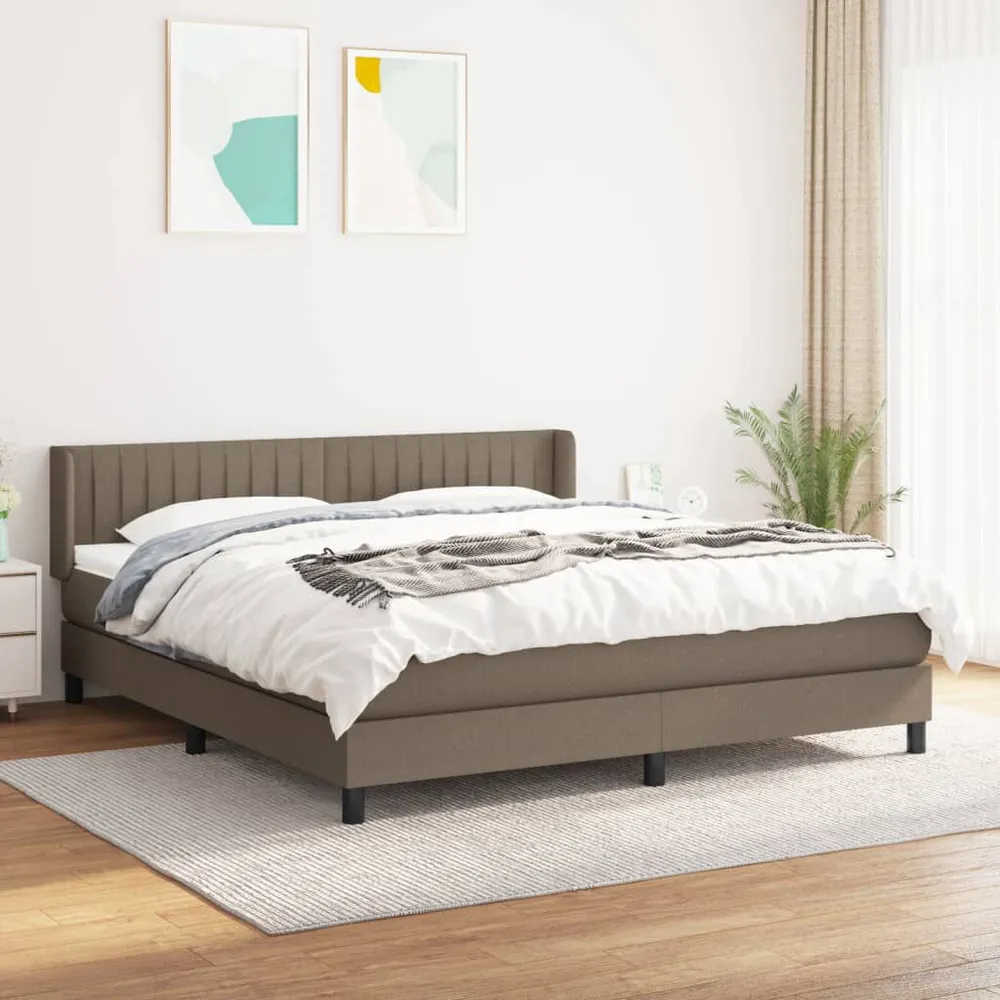 Fronha de Algodão Cama com molasemcolchão 160x200 cm tecido castanho-acinzentado