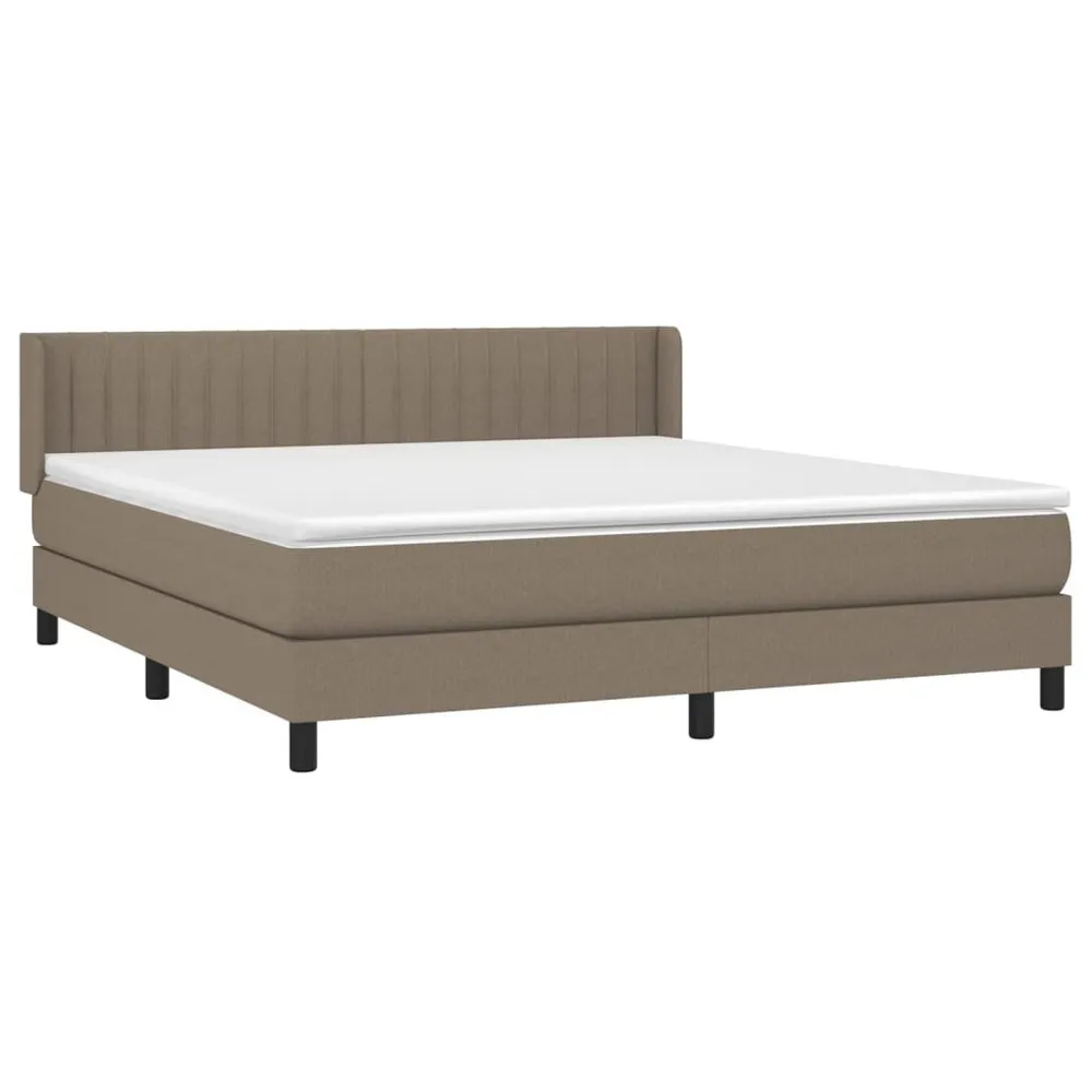 Fronha de Algodão Cama com molasemcolchão 160x200 cm tecido castanho-acinzentado