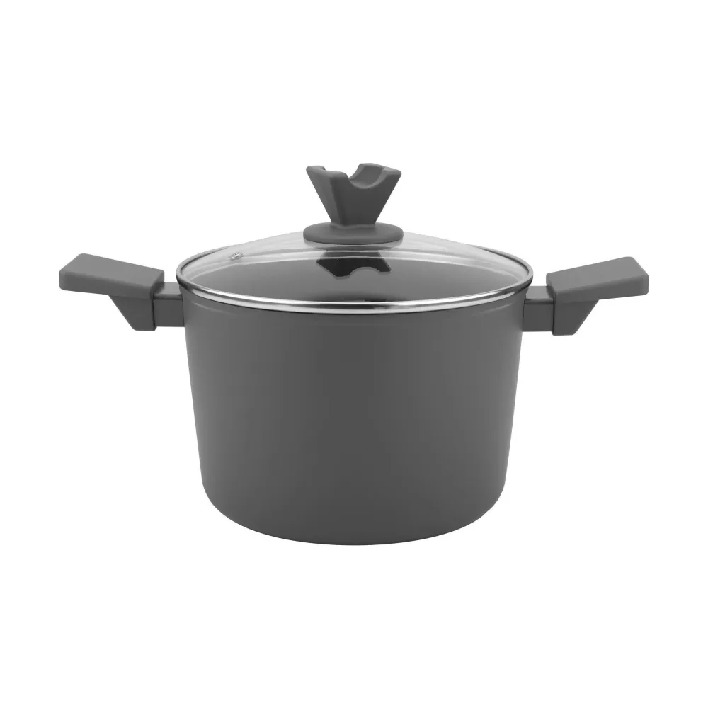 Panela Alumínio 22cm com 3 Divisórias