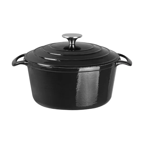 Vogue Cook like Pro Conjunto de 3 panelas de ferro fundido, SA620
