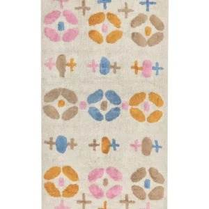 Cotton Area Rug 80 x 150 cm Multicolour DARAN