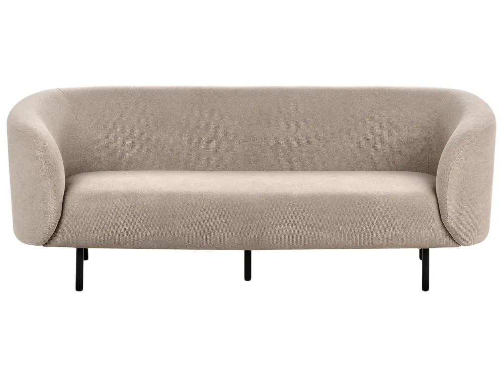 Coleção de Cama Temática Conjunto de sofás com 6 lugares em tecido taupe LOEN