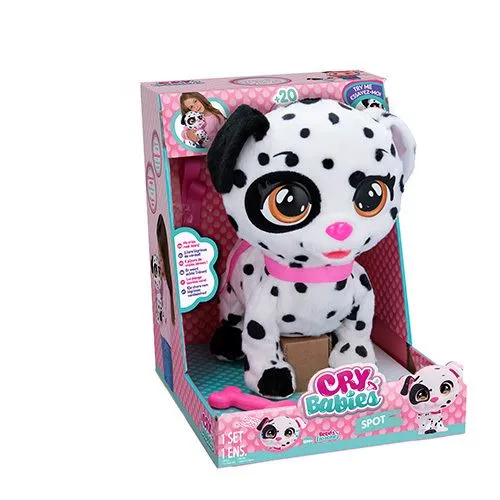 Mesa de Atividades Peluche Cry Babies: Spot - IMC Toys
