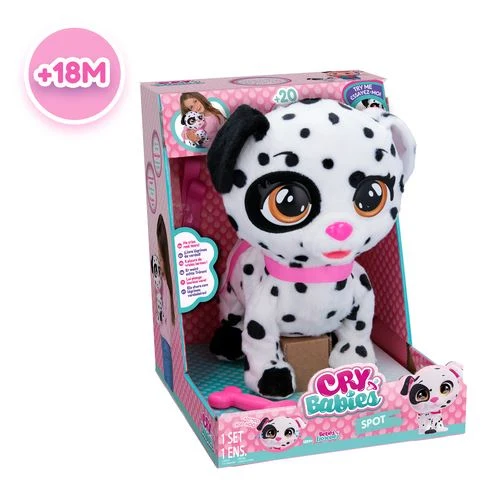 Mesa de Atividades Peluche Cry Babies: Spot - IMC Toys