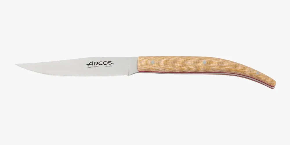 Faca chuleteira de origem em micarta 110 mm em ço Inoxidável