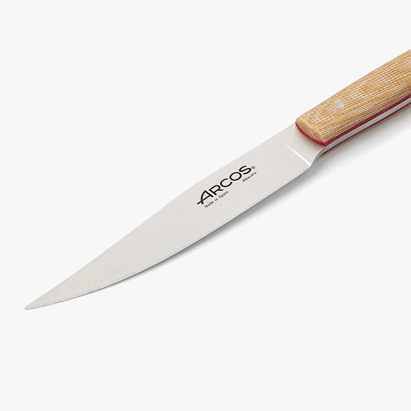 Faca chuleteira de origem em micarta 110 mm em ço Inoxidável