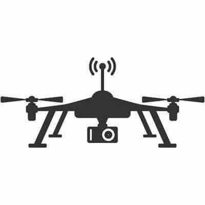 Adesivo Decorativo - Drone - Medidas 1,33x0,59M