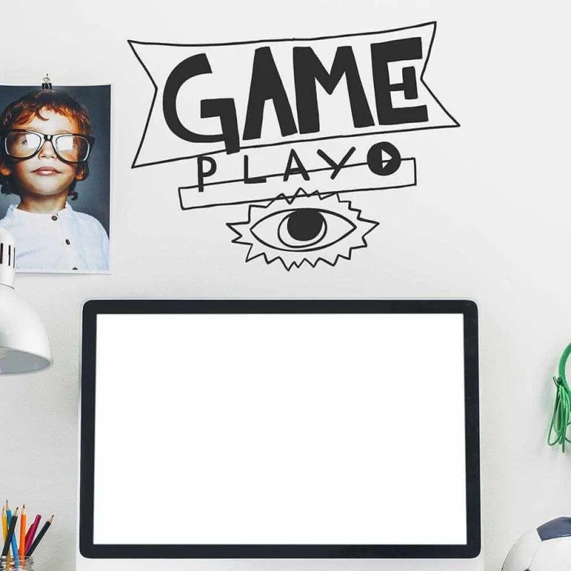 Adesivo Decorativo - Game Play - Medidas 0,78x0,59M