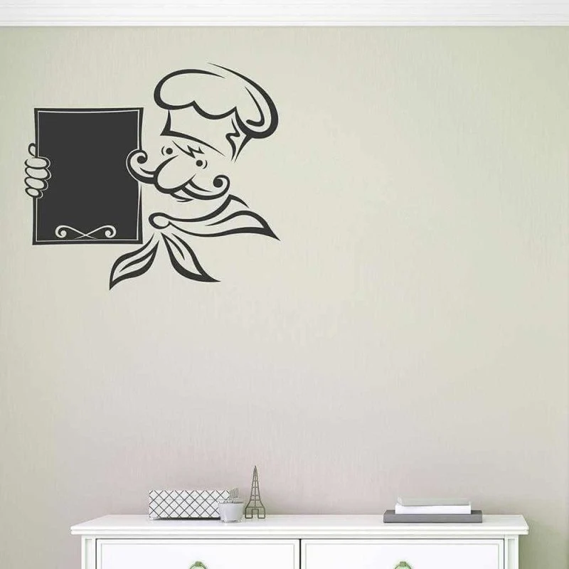 Adesivo Decorativo - menu mestre lousa 0,67x0,59 Metros