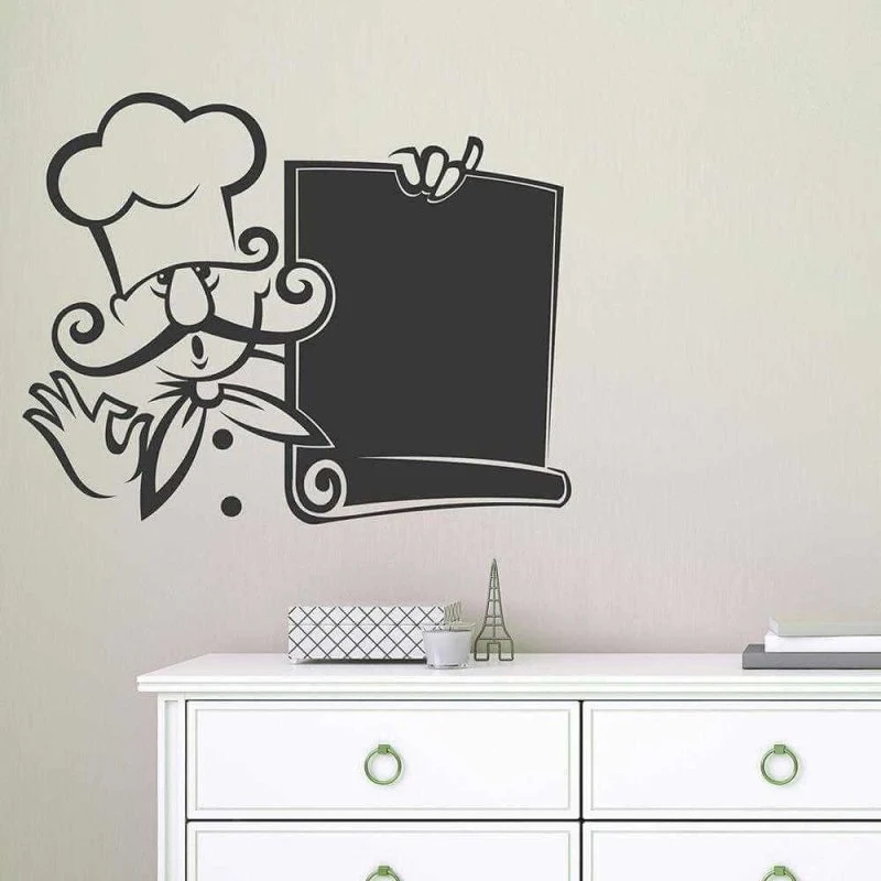 Adesivo Decorativo - mestre cuca lousa 0,59x0,75 Metros