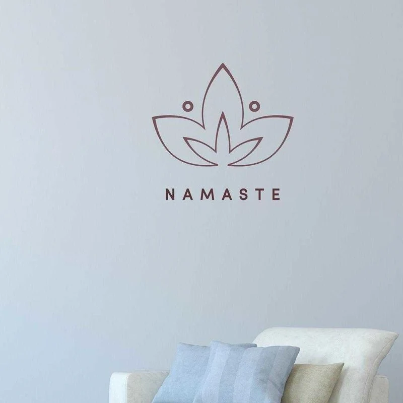 Adesivo Decorativo - Namaste 101 - Medidas 0,6x0,59M