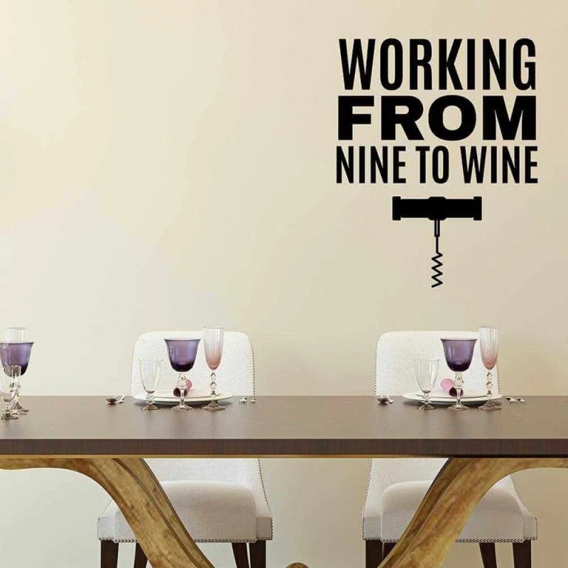 Adesivo Decorativo - working 0,59x0,73 Metros
