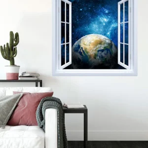 Adesivo de Janela Planeta Terra