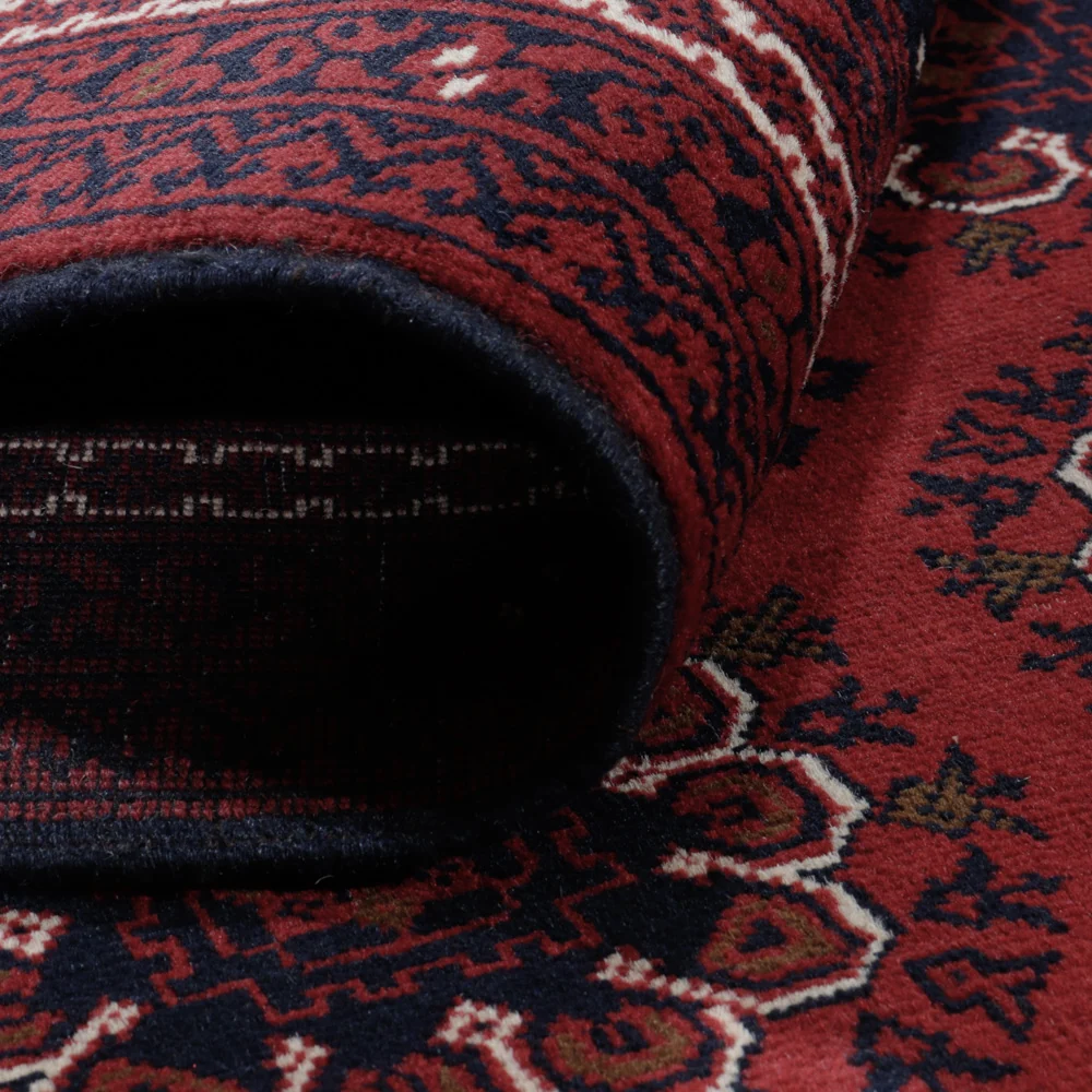 Afghan Teppich - 197 x 151 cm - rot