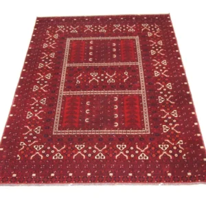 Afghan Teppich 250 x 170 cm - rot