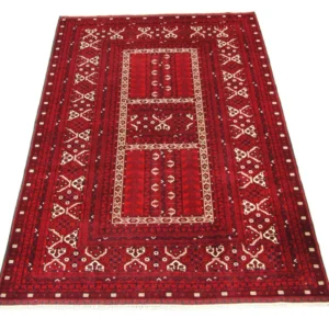 Afghan Teppich 256 x 168 cm - rot