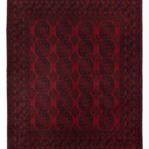 Afghan Teppich - Filpa - 300 x 245 cm - rot
