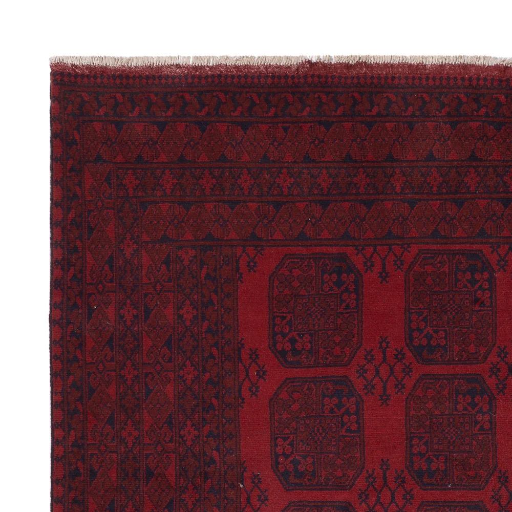 Afghan Teppich - Filpa - 344 x 265 cm - rot