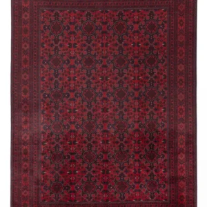 Afghan Teppich - Kunduz - 345 x 248 cm - rot