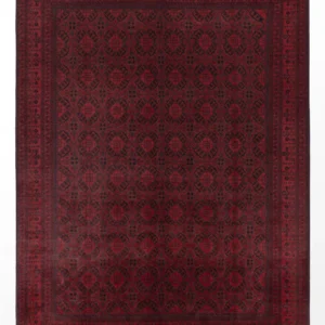 Afghan Teppich - Kunduz - 346 x 250 cm - rot