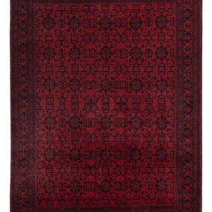 Afghan Teppich - Kunduz - 349 x 251 cm - rot
