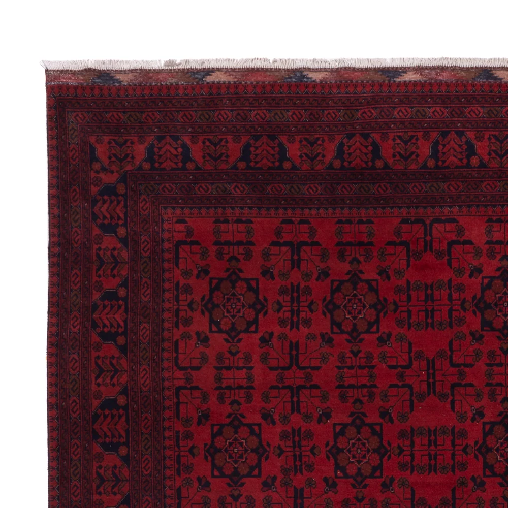 Afghan Teppich - Kunduz - 349 x 251 cm - rot