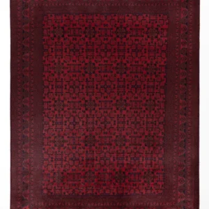 Afghan Teppich - Kunduz - 351 x 254 cm - rot