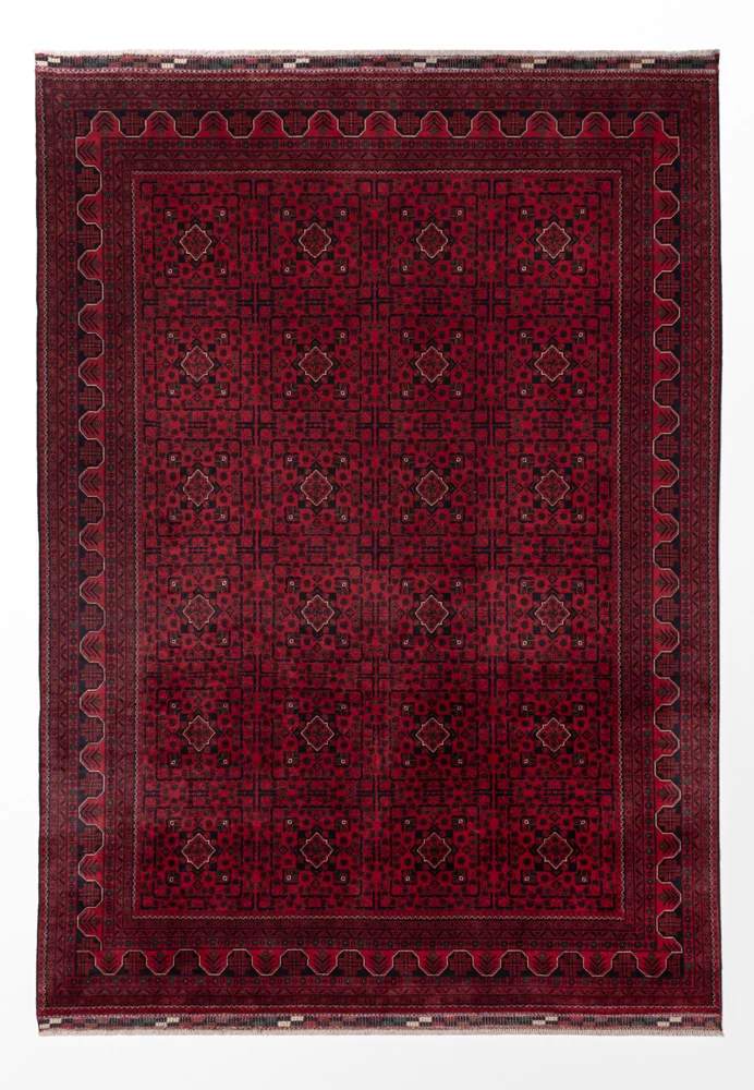Afghan Teppich - Kunduz - Royal - 350 x 246 cm - rot