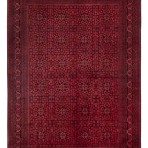 Afghan Teppich - Kunduz - Royal - 370 x 252 cm - rot