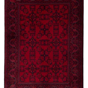 Afghan Teppich - Royal - 147 x 101 cm - rot