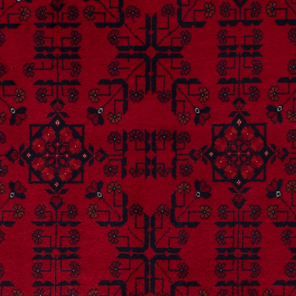 Afghan Teppich - Royal - 147 x 101 cm - rot