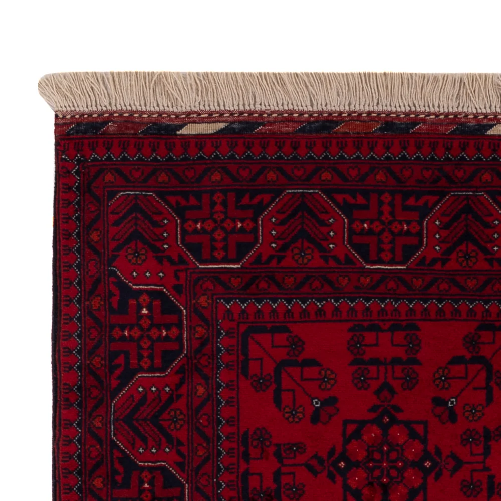 Afghan Teppich - Royal - 147 x 101 cm - rot