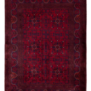 Afghan Teppich - Royal - 147 x 103 cm - rot