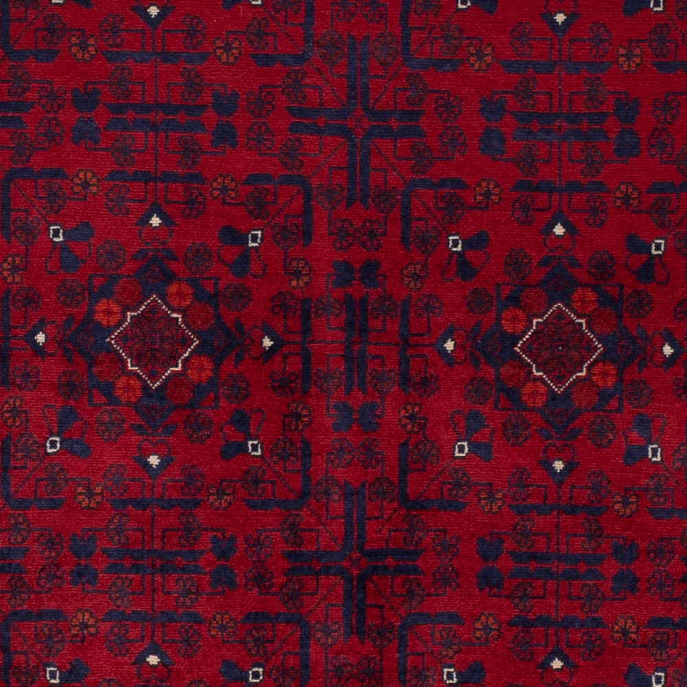 Afghan Teppich - Royal - 147 x 103 cm - rot