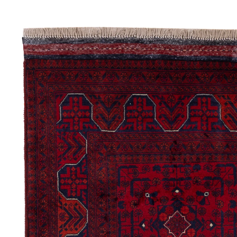 Afghan Teppich - Royal - 147 x 103 cm - rot